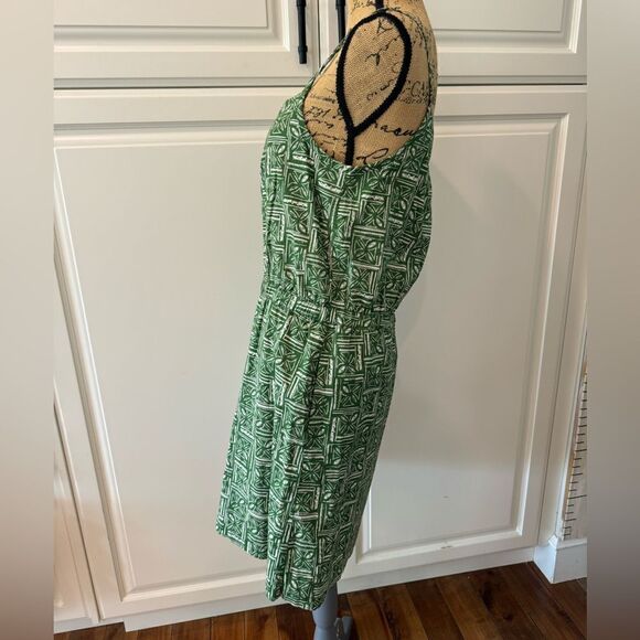 Summer dress Green pattern - Picture 4 of 7